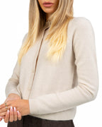 Cardigan Bon Ton a Girocollo in Maglia Sottile - Weekend Max Mara