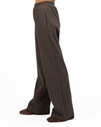 Pantalone Palazzo in Spina di Pesce con Elastico in Vita - Weekend Max Mara