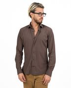 Camicia Tecnica No-Stiro Traspirante moro - Bottega Artigiana