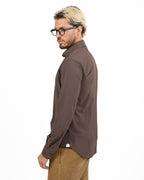 Camicia Tecnica No-Stiro Traspirante moro - Bottega Artigiana