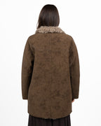 Cappotto Montoncino Reversibile Scamosciato / Bouclé - Tavus