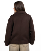 Cappottino Corto Doppio Petto moro - Vicolo