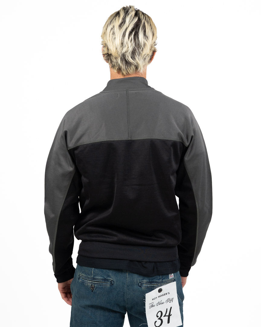Fred Perry – Felpa Track Jacket Full-Zip Bicolor