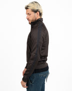 Fred Perry – Felpa Track Jacket Full-Zip con Bande Laterali Sulle Maniche