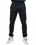 Fred Perry – Pantalone Sweatpants Tinta Unita Nero con Coulisse