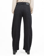 Jeans Wide Leg Trasformabile con Zip Frontali Integrali - Vicolo