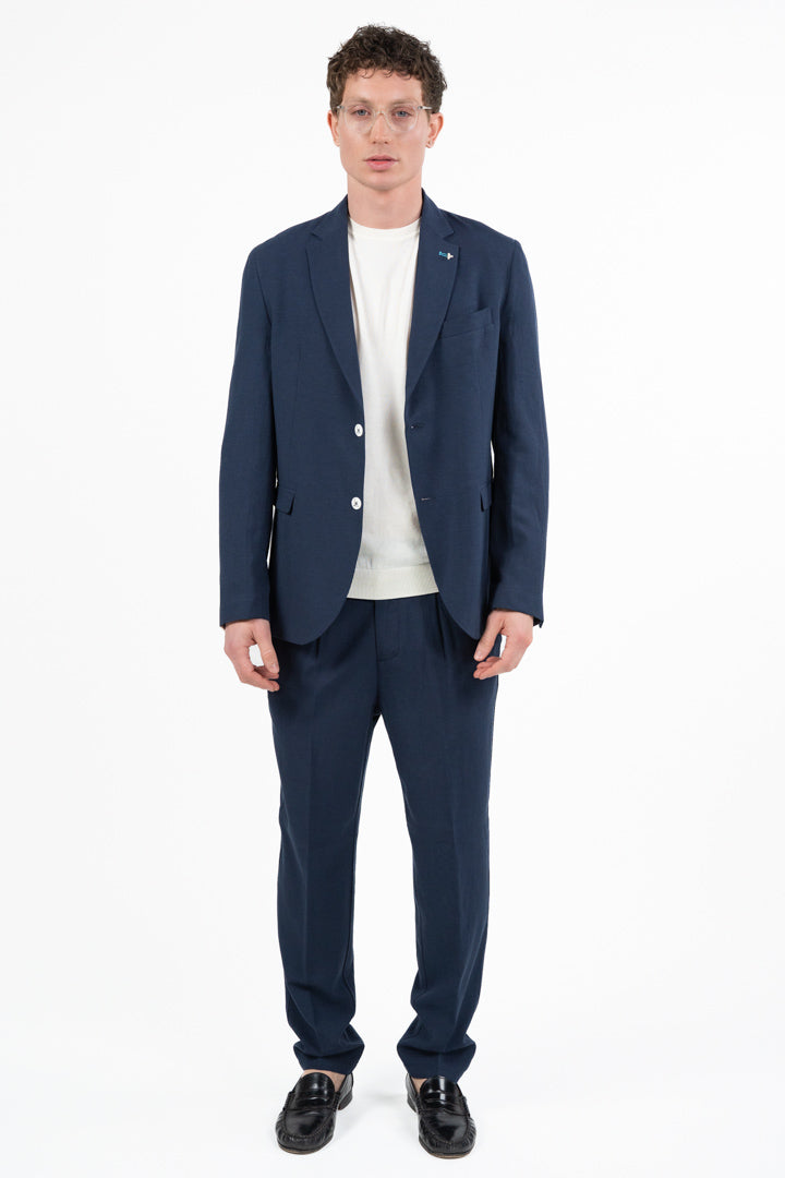 Completo in lino blu - Berna