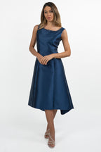 Abito midi blu notte - Berti Mode Collection