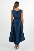 Abito midi blu notte - Berti Mode Collection