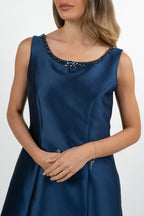Abito midi blu notte - Berti Mode Collection
