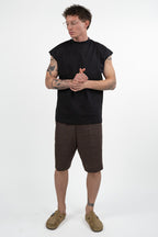T-Shirt Smanicata  nero - Over/D