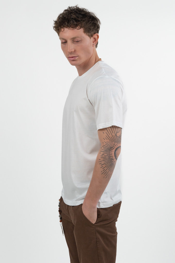 T-shirt  Regular Fit bianca - Bottega Artigiana
