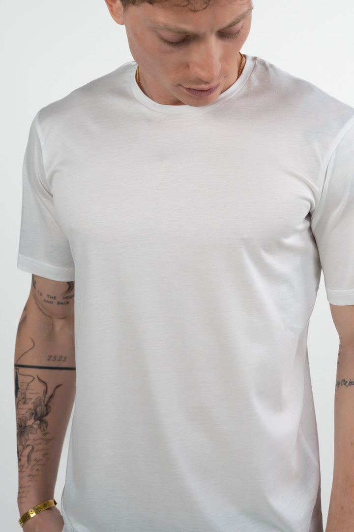 T-shirt  Regular Fit bianca - Bottega Artigiana