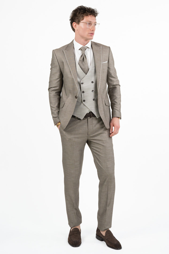 Completo Tre Pezzi marrone - Berti Mode Collection