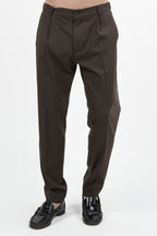 Pantalone con Pinces – Testa di Moro - Out Fit