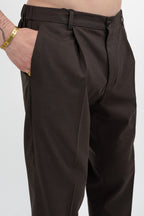Pantalone con Pinces – Testa di Moro - Out Fit