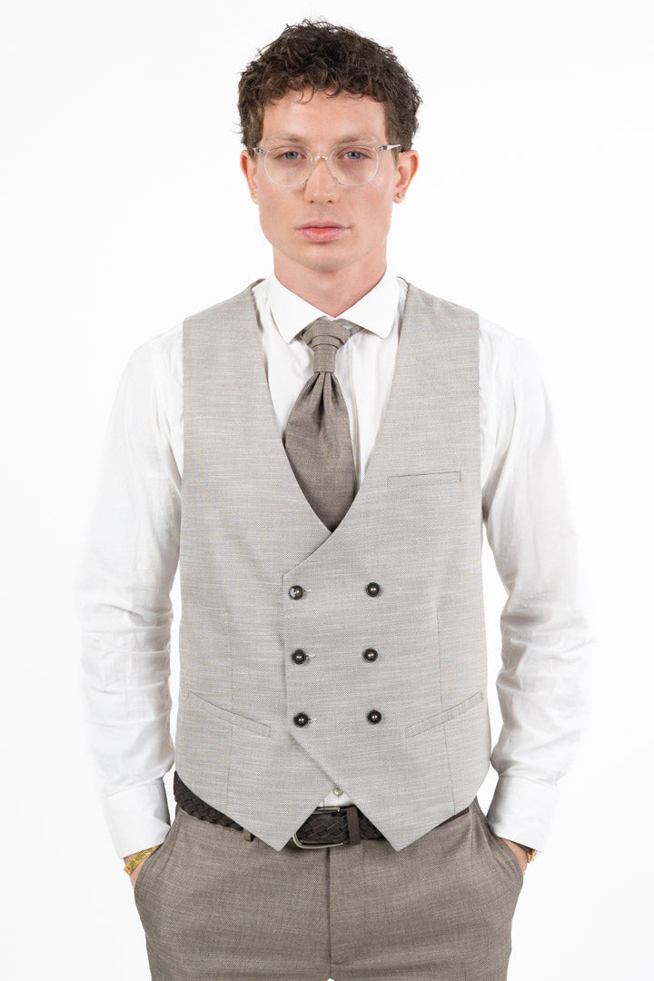 Completo Tre Pezzi marrone - Berti Mode Collection