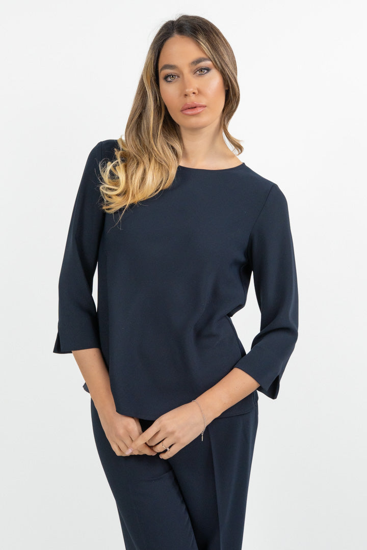 Set maglia + pantalone blu notte - Berti Mode Collection