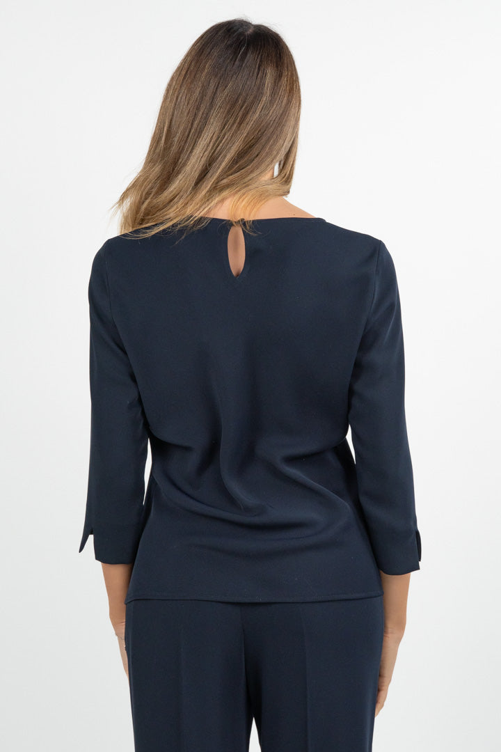 Set maglia + pantalone blu notte - Berti Mode Collection