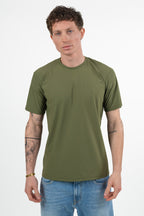 T-Shirt  "No-Stiro" verde - Bottega Artigiana