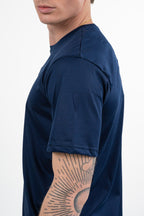 T-shirt  Regular Fit blu- Bottega Artigiana