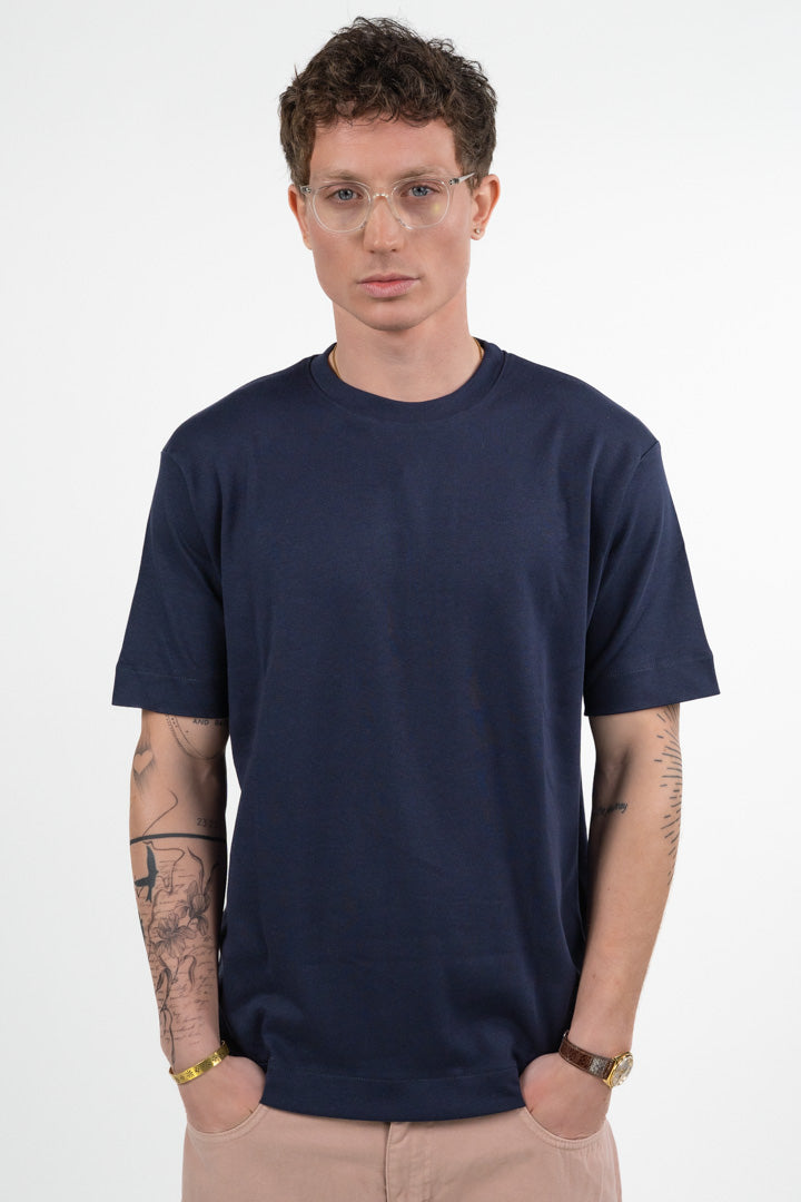 T-shirt over blu - Berna