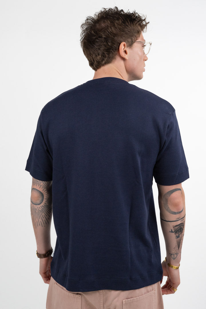 T-shirt over blu - Berna