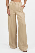 Pantaloni Wide Leg Beige – Gaudì
