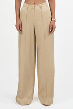 Pantaloni Wide Leg Beige – Gaudì