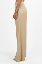 Pantaloni Wide Leg Beige – Gaudì