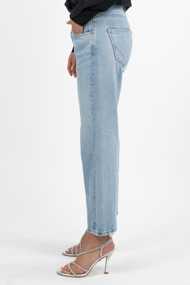 Jeans Straight Leg – Lavaggio Light Blue - Roy Roger's