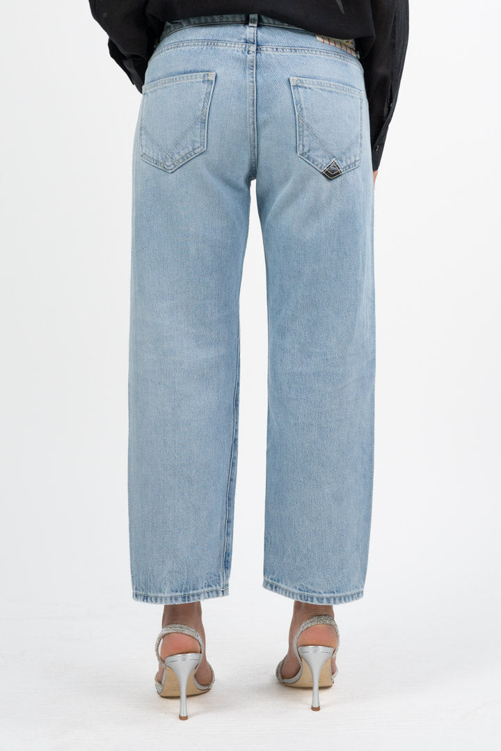 Jeans Straight Leg – Lavaggio Light Blue - Roy Roger's