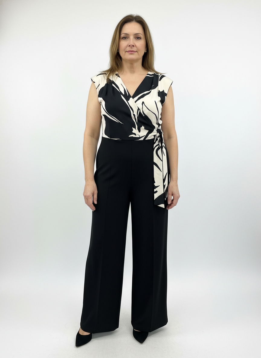 Tuta Jumpsuit Bicolore Fantasia - Rinascimento