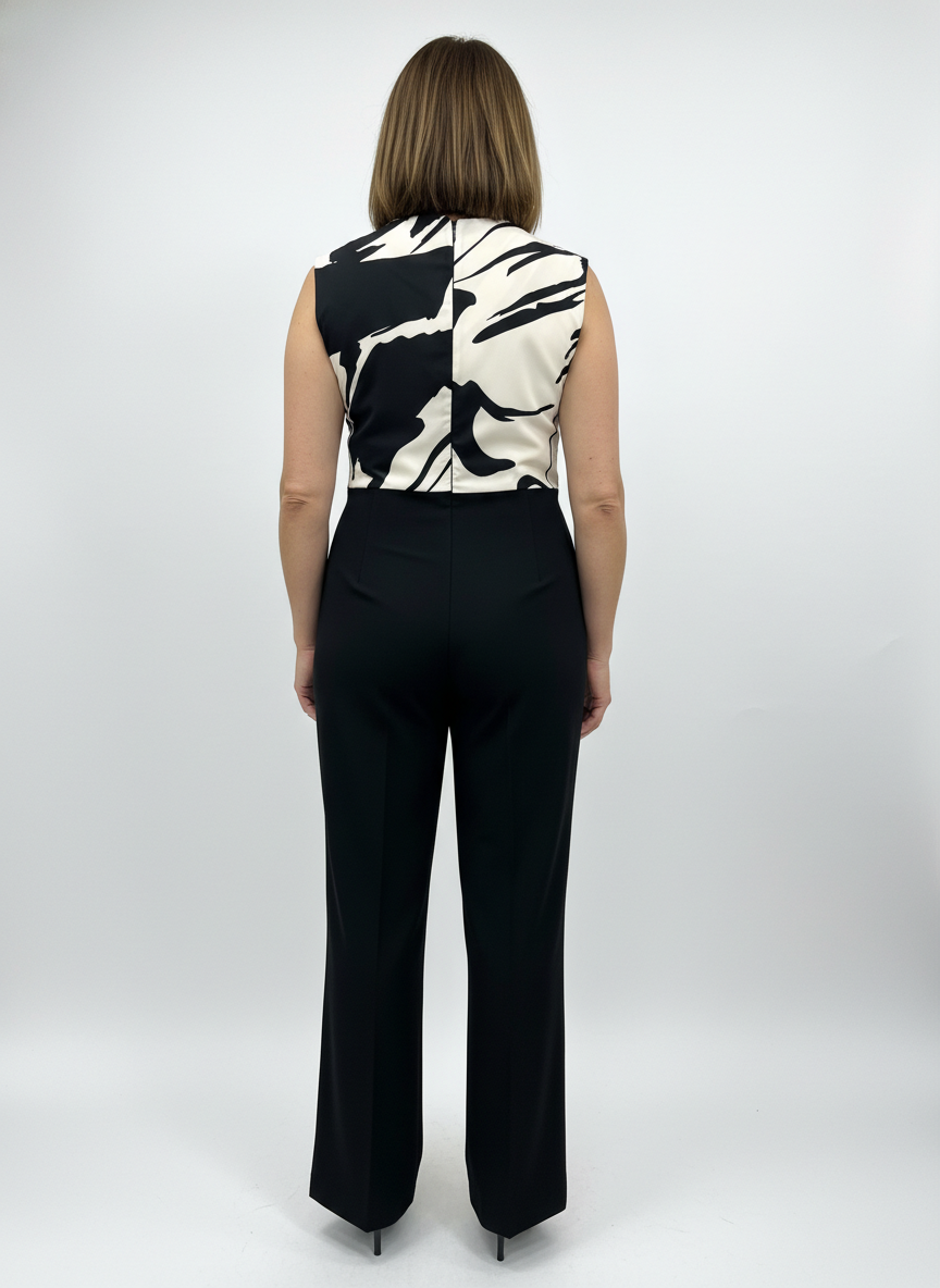 Tuta Jumpsuit Bicolore Fantasia - Rinascimento