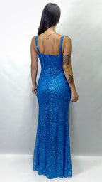 Berti Mode Collection - Abito sirena blu