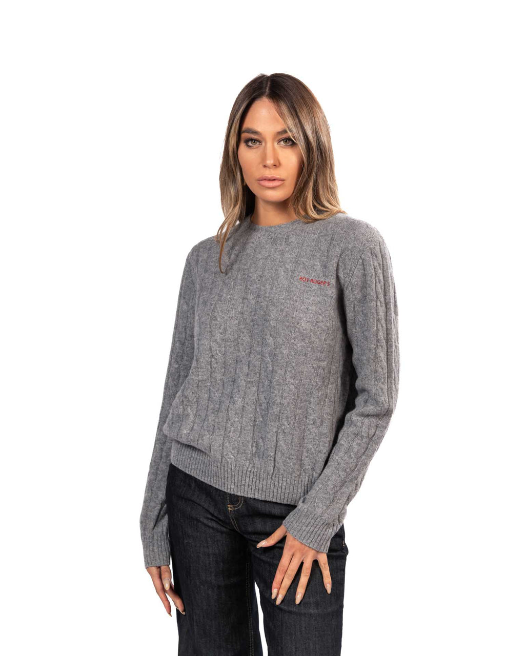 Roy Roger's maglione grigio