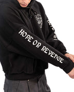 Berna felpa con cappuccio nera