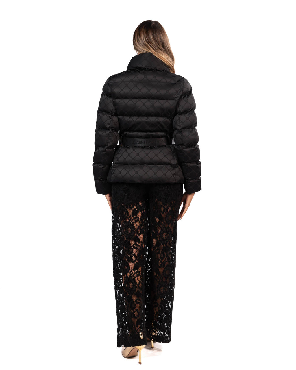 Elisabetta Franchi - piumino nero