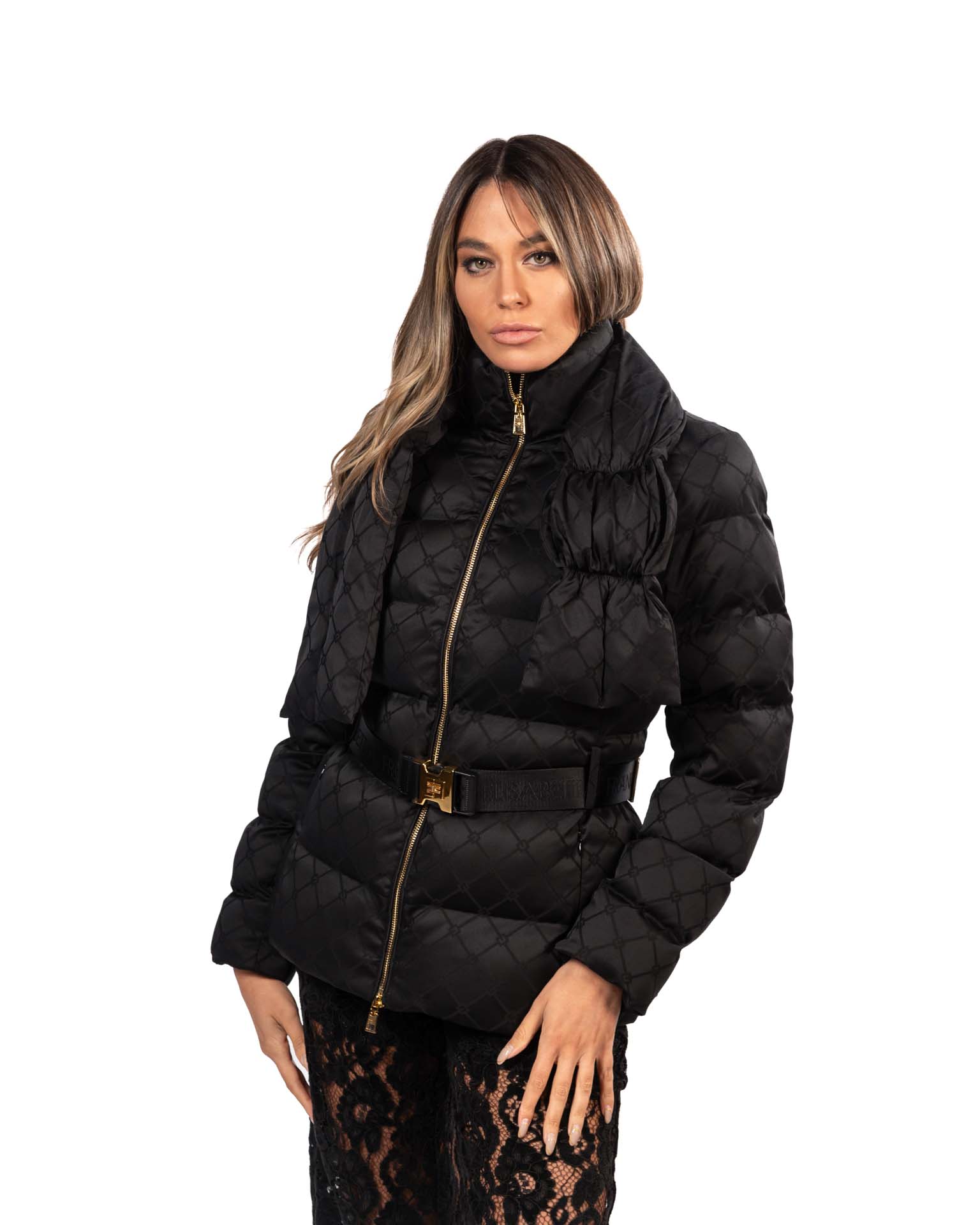 Elisabetta Franchi - piumino nero