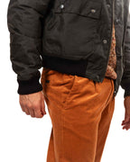 Barbour verde collo alla coreana