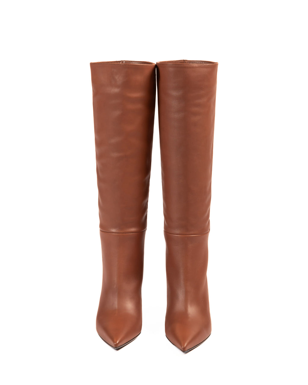 Berti Mode Collection stivale in pelle marrone