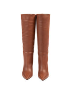 Berti Mode Collection stivale in pelle marrone