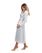 Elisabetta Franchi - Giacca in crêpe leggero con cintura