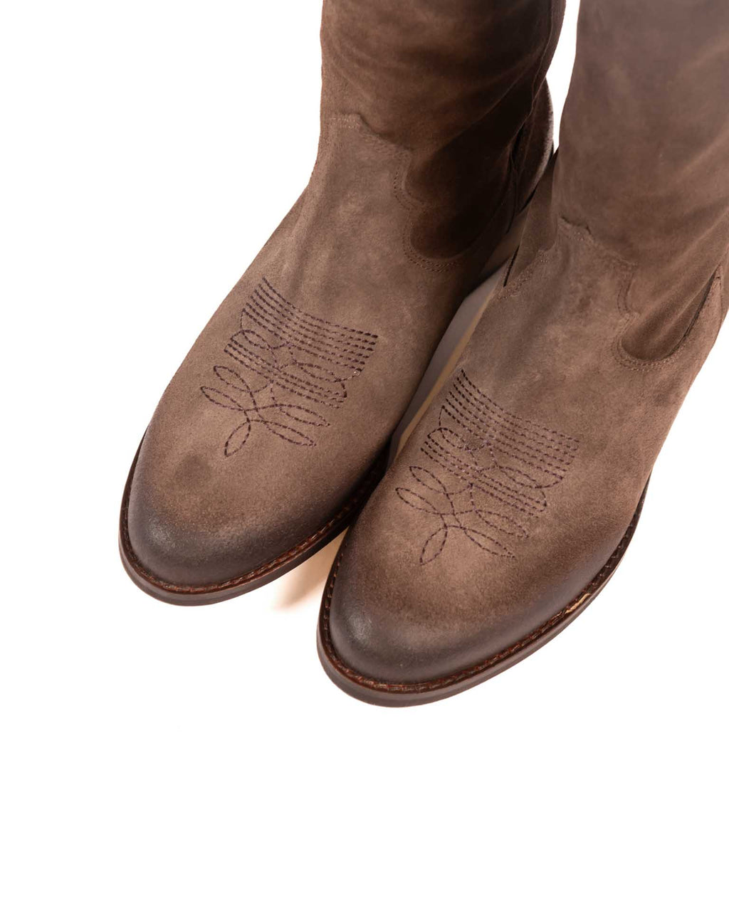 Ovye' texano alto marrone