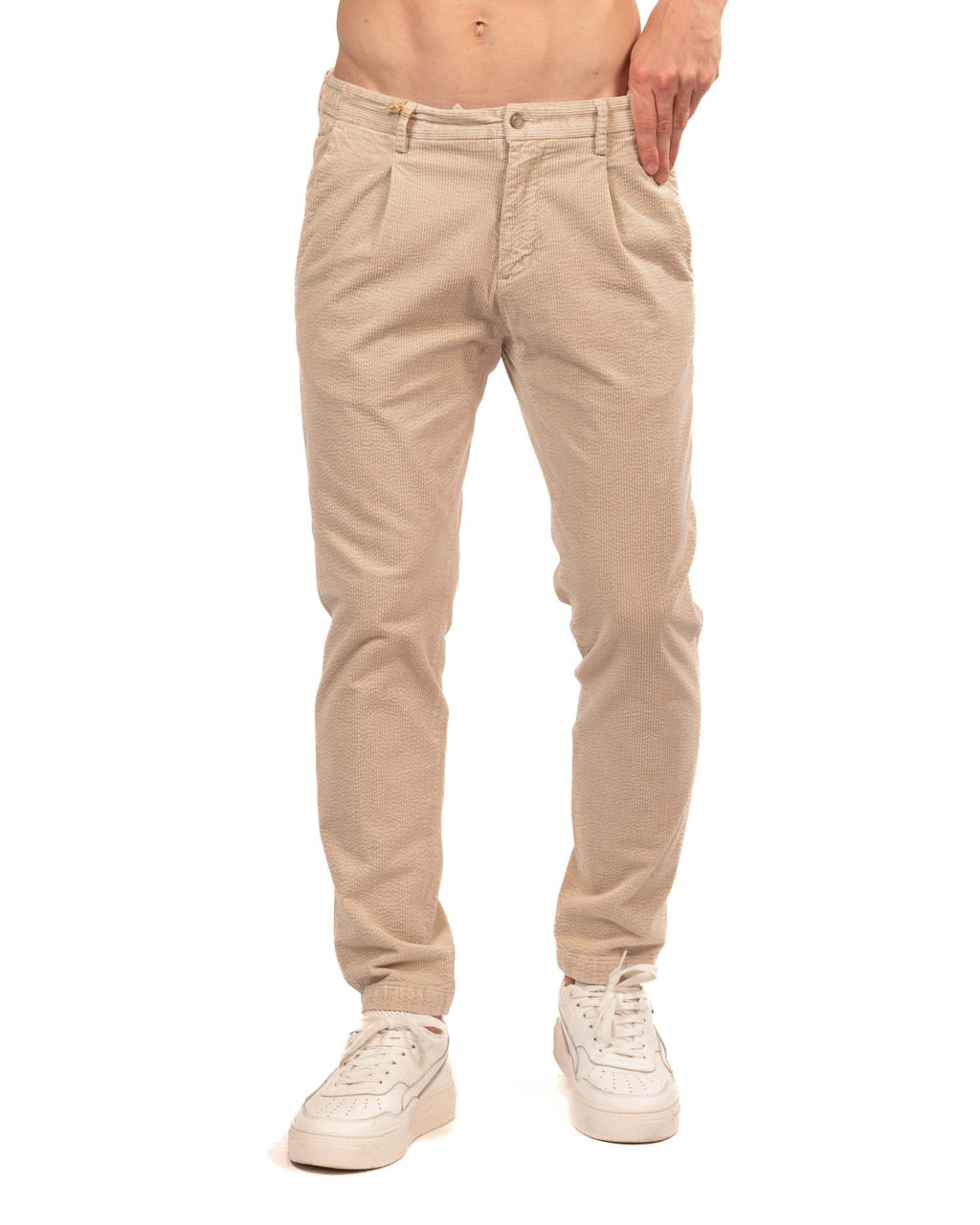 At.p.co pantalone beige