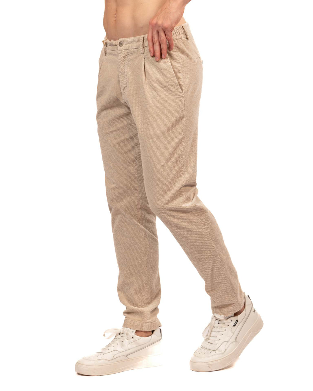 At.p.co pantalone beige