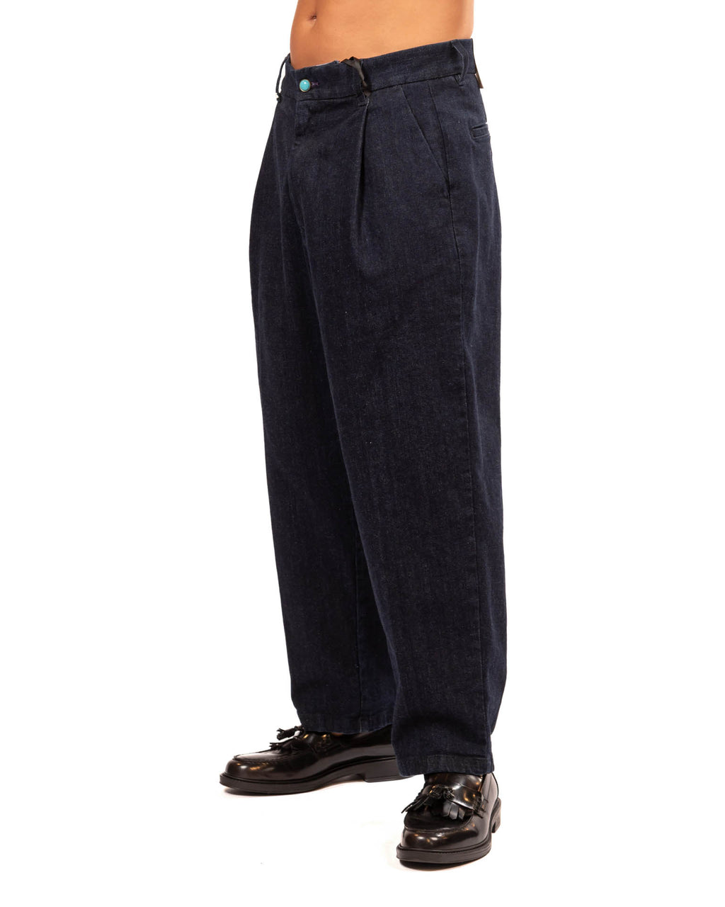 Berna denim con pinces