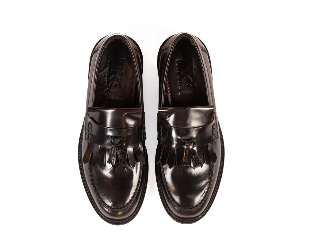 Berti mode collection mocassiono nero