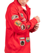 Berna overshirt rossa