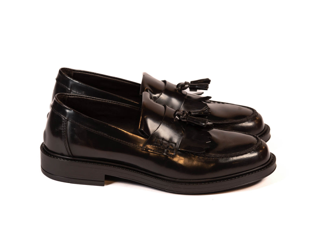 Berti mode collection mocassiono nero